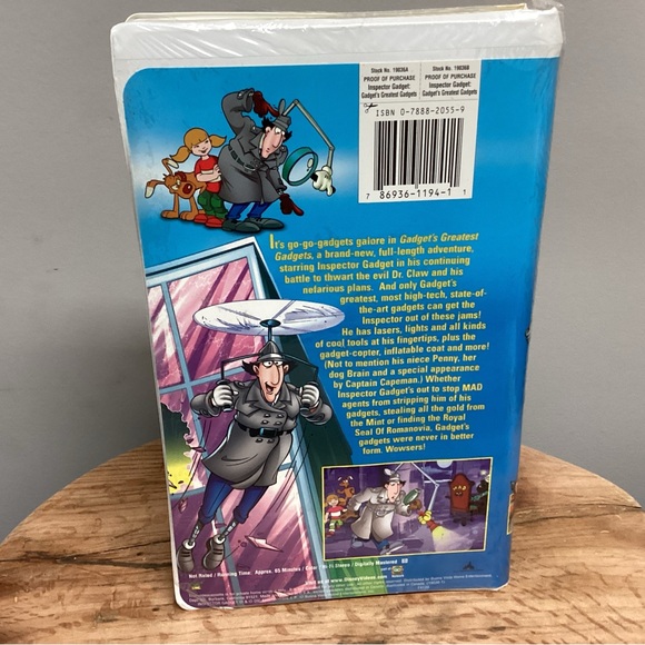 Sealed / New - VHS - Inspector Gadget - Vintage - 1999 Release - Collectible - Picture 4 of 9